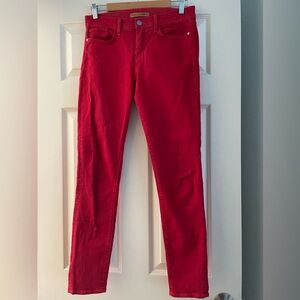 REBECCA MINROFF Thompson Twill Skinny Jeans